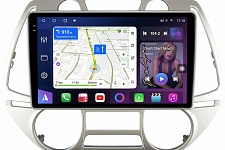 Штатная магнитола FarCar s500 Plus 2K для Hyundai i20 на Android (XXL3244M климат)