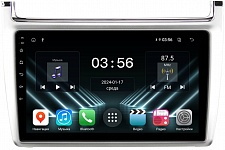 Штатная магнитола FarCar для VW Polo на Android  (DX910M серебро)