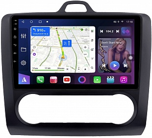 Штатная магнитола FarCar s400 для Ford Focus, C-Max, Galaxy на Android (HL004M черная климат)