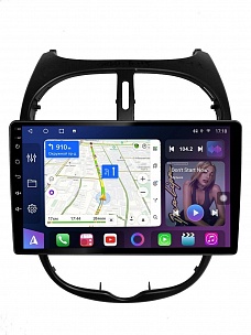 Штатная магнитола FarCar s400 Super HD для Peugeot 206 на Android  (XL778M)