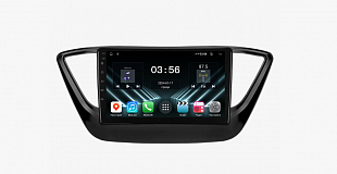 Штатная магнитола FarCar для Hyundai Solaris на Android  (DX766M)