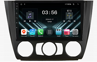 Штатная магнитола FarCar для BMW 1-Series E81, E82, E87, E88 на Android  (DX095M кондей)