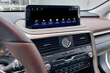 Штатная магнитола Farcar для Lexus RX 2020-2021 (LXS6008 черный)