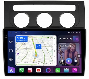 Штатная магнитола FarCar s500 Plus 2K для VW Touran на Android  (XXL3264M климат)