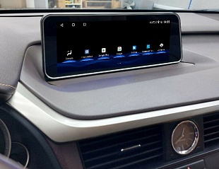 Штатная магнитола Farcar для Lexus RX 2016-2019 (LXS6007 коричневый)