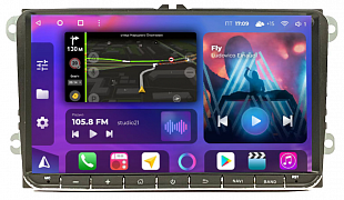 Штатная магнитола FarCar XL836 для Volkswagen, Skoda Universal на Android 14 (6GB/128GB/DSP/IPS/BT/WiFi/4G)