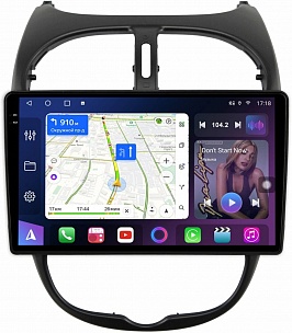 Штатная магнитола FarCar s500 Plus 2K для Peugeot 206 на Android  (GX778M)