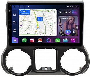 Штатная магнитола FarCar s400 для Jeep Wrangler 3 JK 2011-2014 на Android  (HL3295M)