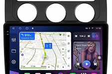 Штатная магнитола FarCar s500 Plus 2K для VW Touran на Android  (GX3264M климат)